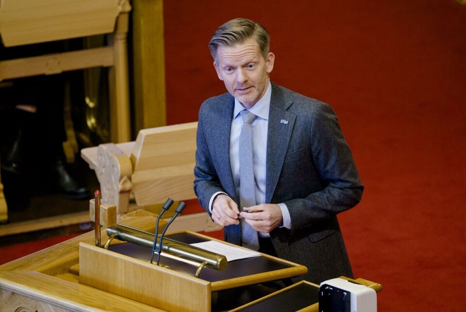 Tage Pettersen (H) varsler at de vil bruke sparekniven på kirken om de kommer til makten. Foto: Stian Lysberg Solum / NTB