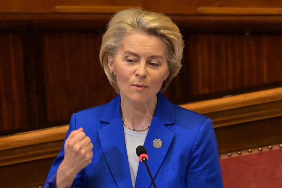 EU-kommisjonens president Ursula von der Leyen møter motstand i kampen for å få ned klimautslippene. Foto: Andreas Solaro | AFP