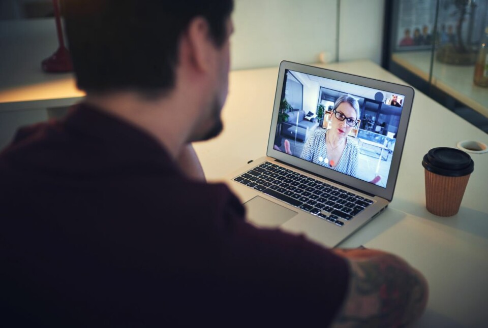 DIGITAL OMLEGGING: Koronapandemien har ført til at fysiske møter er erstattet av digitale samtaler.