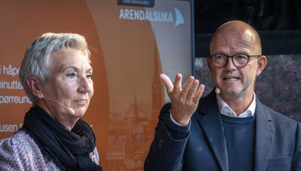 LO-leder Peggy Hessen Følsvik og NHO-direktør Ole Erik Almlid er klare til å forhandle om IA-avtalen.