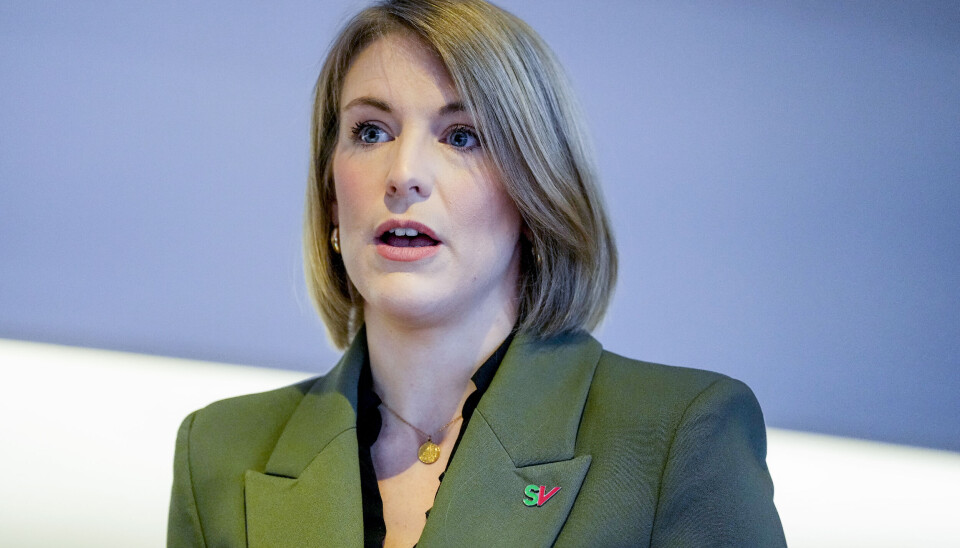 Kari Elisabeth Kaski (SV) forsvarer regjeringens politikk