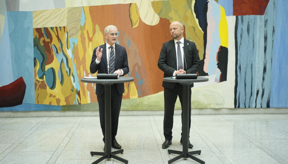 Det kan se ut som om Jonas Gahr Støre (Ap) og Trygve Slagsvold Vedum (Sp) ikke blir parhester i regjeringen lenger.