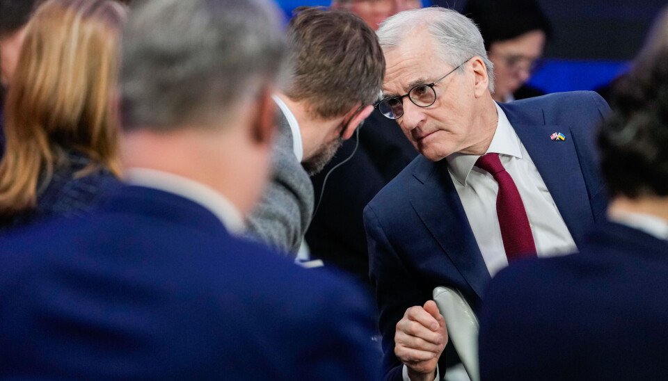 Europa må gjøre seg fortjent til en plass ved forhandlingsbordet om fred i Ukraina, sa Støre i sin tale.