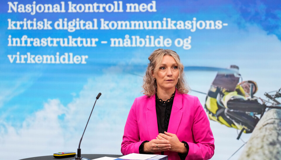Digitaliseringsminister Karianne Tung har mange hensyn å ta når hun og hennes forvaltning skal ta i bruk KI i staten.