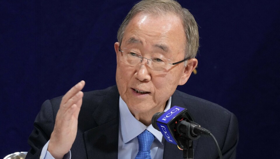 Tidligere generalsekretær i FN, Ban Ki-moon, oppfordrer alle land til mer samarbeid for å løse tidens store utfordringer.