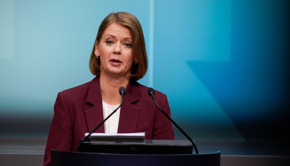 Sentralbanksjef Ida Wolden Bache holder pressekonferanse i forbindelse med Norges Banks rentebeslutning 19. juni. Sentralbanksjef Ida Wolden Bache holder pressekonferanse i forbindelse med Norges Banks rentebeslutning 19. juni.