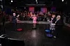 Ap-leder Jonas Gahr Støre, programleder Yvonne Fondenes, Høyre-leder Erna Solberg og Frp-leder Sylvi Listhaug under TV 2s debatt søndag.