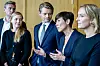 Henrik Asheim, Tina Bru, Peter Christian Frølich, Ine Eriksen Søreide og Sandra Bruflot sitter alle i Høyres arbeidsutvalg i dag. Men skifte av partileder, kan bety at det blir endringer.