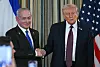 Donald Trump og  Benjamin Netanyahu i Det hvite hus