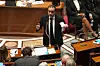 Statsminister Sebastien Lecornu forsøker å overbevise forsamlingen om den nye regjeringens politikk under plenumsmøtet i den franske nasjonalforsamlingen nylig.