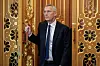 Finansminister Jens Stoltenberg i Stortinget etter spørretimen.