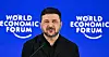 President Volodymyr Zelensky taler på World Economic Forum
