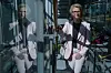 Benedicte Fasmer presenterer Telenors kvartalstall i et moderne kontormiljø.
