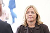 Kjersti Stenseng fotografert under Arbeidslivets toppmøte i Arendal.