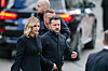 Volodymyr Zelenskyj og Olena Zelenska går sammen gjennom Oslo etter kong Harald Vs begravelsesseremoni.