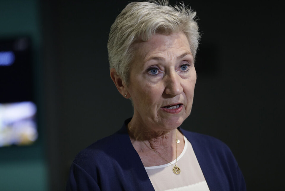 LO-leder Peggy Hessen Følsvik.