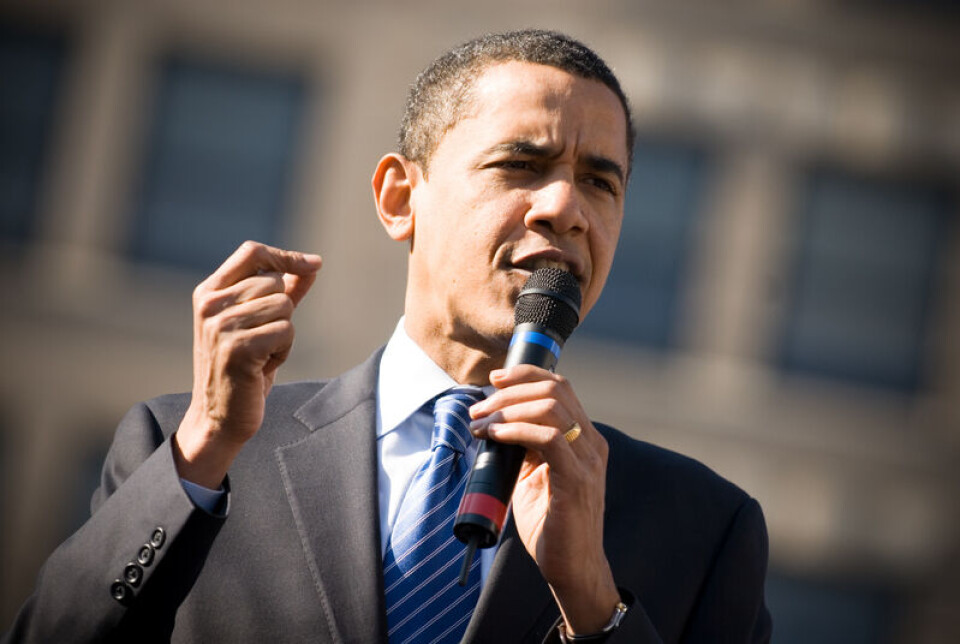 Barack Obama er tildelt Nobels fredspris 2009