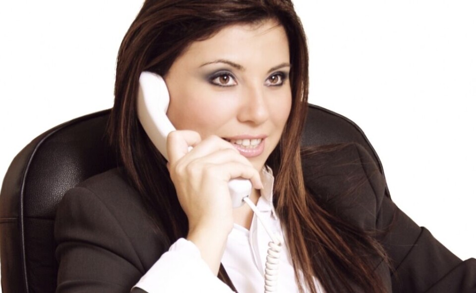 Jobbintervju på telefon