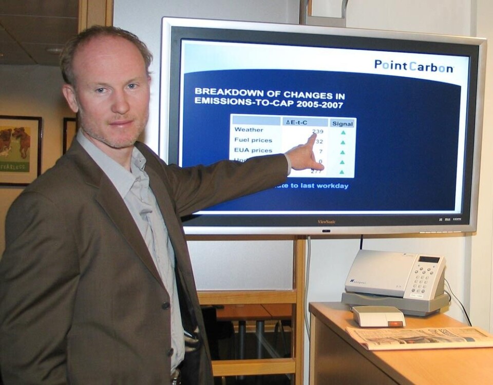 Per-Otto-Wold angrer neppe på at han ble med i Lier-selskapet Point Caorbon fra begynnelsen.