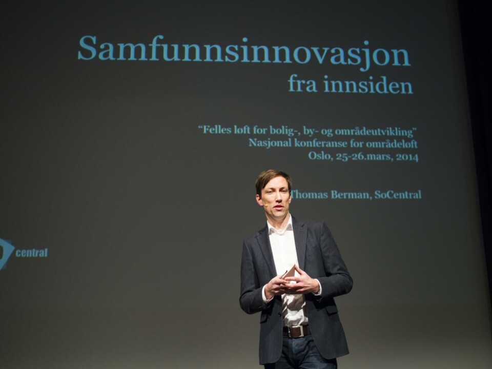 Thomas Bermann i SoCentral vil samle sosiale entreprenører under ett tak
