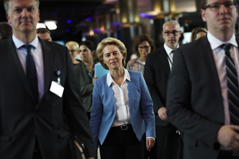 Ursula von der Leyen har denne uka vært i en rekke møter med folkevalgte i EU-parlamentet for å søke støtte til sitt kandidatur til posten som ny president for EU-kommisjonen.