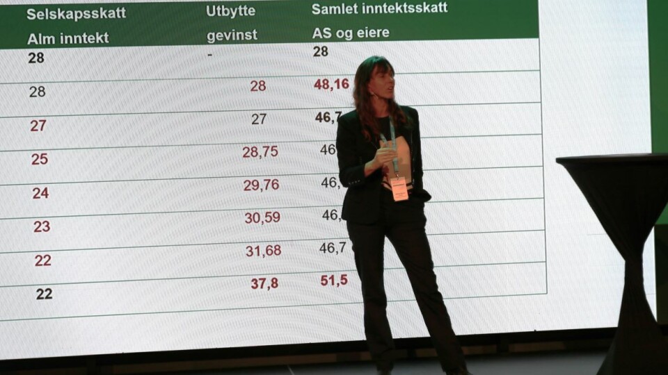 − Man ser at endringene i skattelovgivningen har gitt et insentiv for aksjonærer til å flytte ut, og det er uheldig, sier advokat og skatteekspert Bettina Banoun.