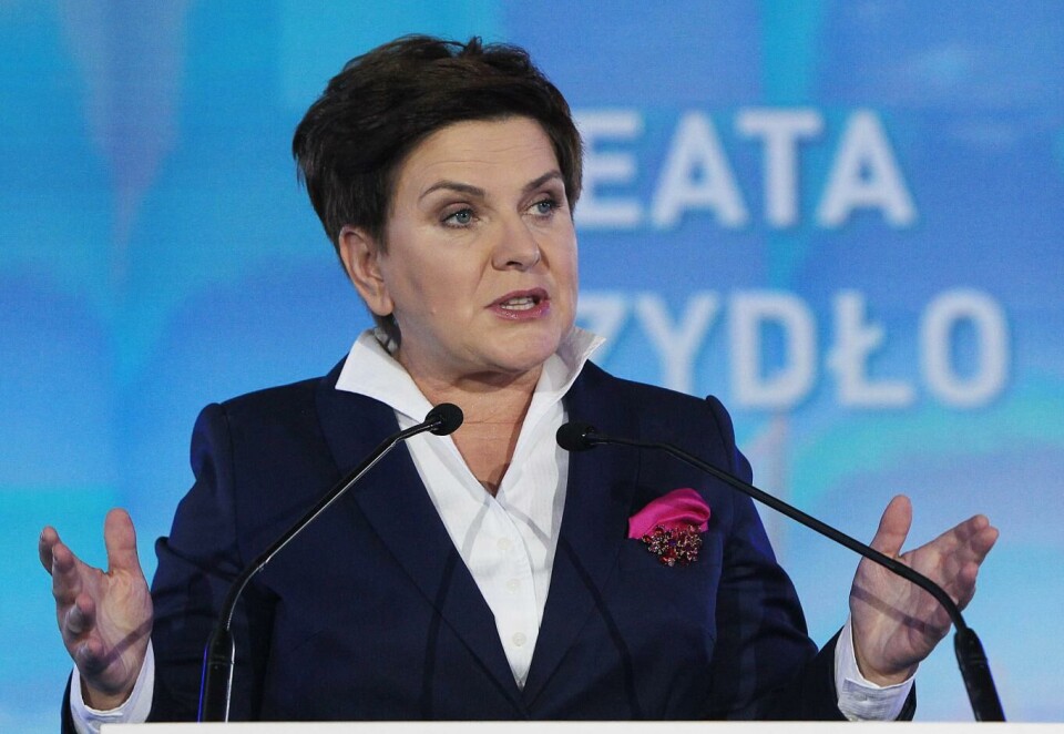 Beata Szydlo fra det nasjonalkonservative partiet PiS, ligger an til å bli ny statsminister i Polen. Valget går av stabelen søndag 26. september.