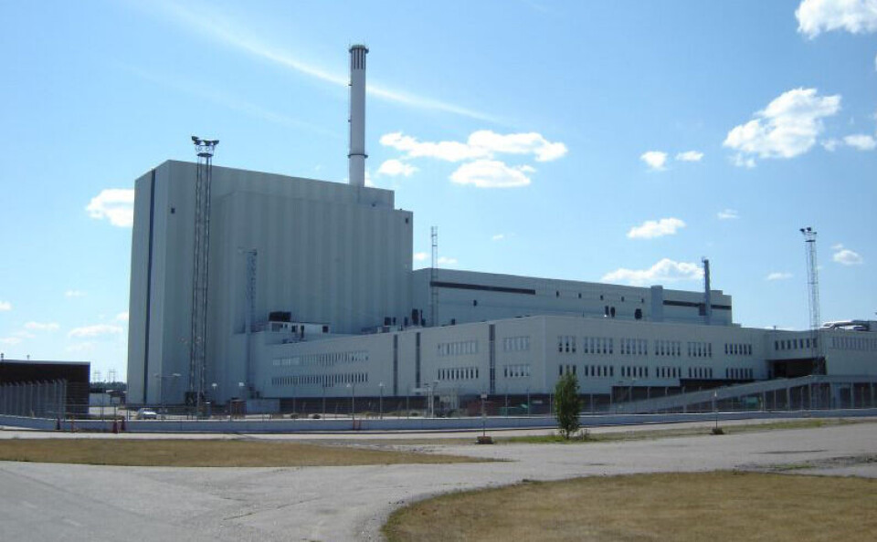 Her en reaktor ved det svenske atomkraftverket Forsmark.