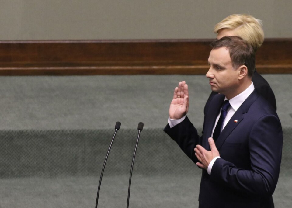 Polens nye president Andrzej Duda.
