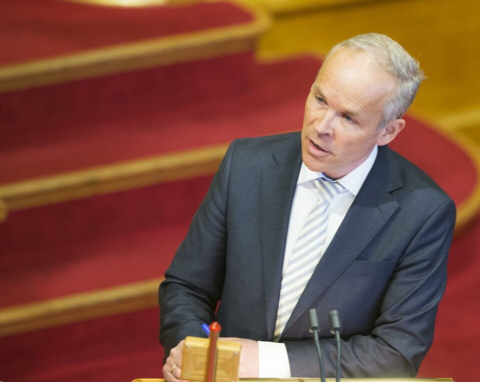 Moderniserings- og kommunalminister Jan Tore Sanner.