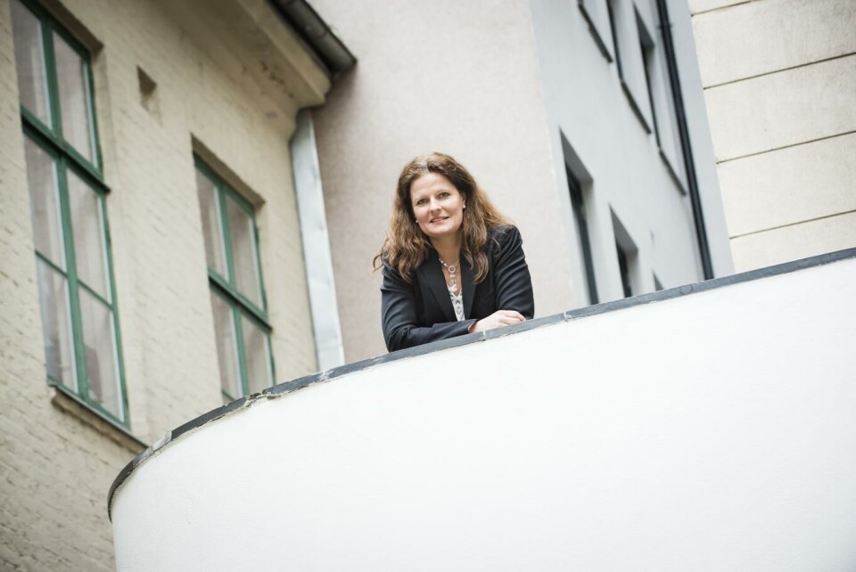 Cathrine Lofthus forteller at hun er opptatt av å være en tydelig leder.