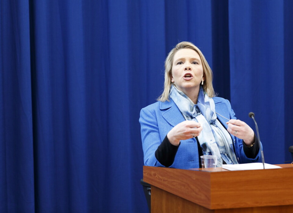 Innvandrings- og integreringsminister Sylvi Listhaug (Frp).
