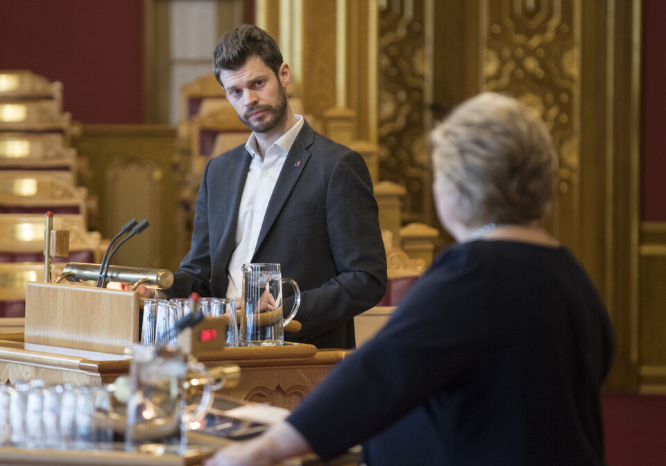 – Vi er kommet for å bli, sier leder i Rødt, Bjørnar Moxnes.