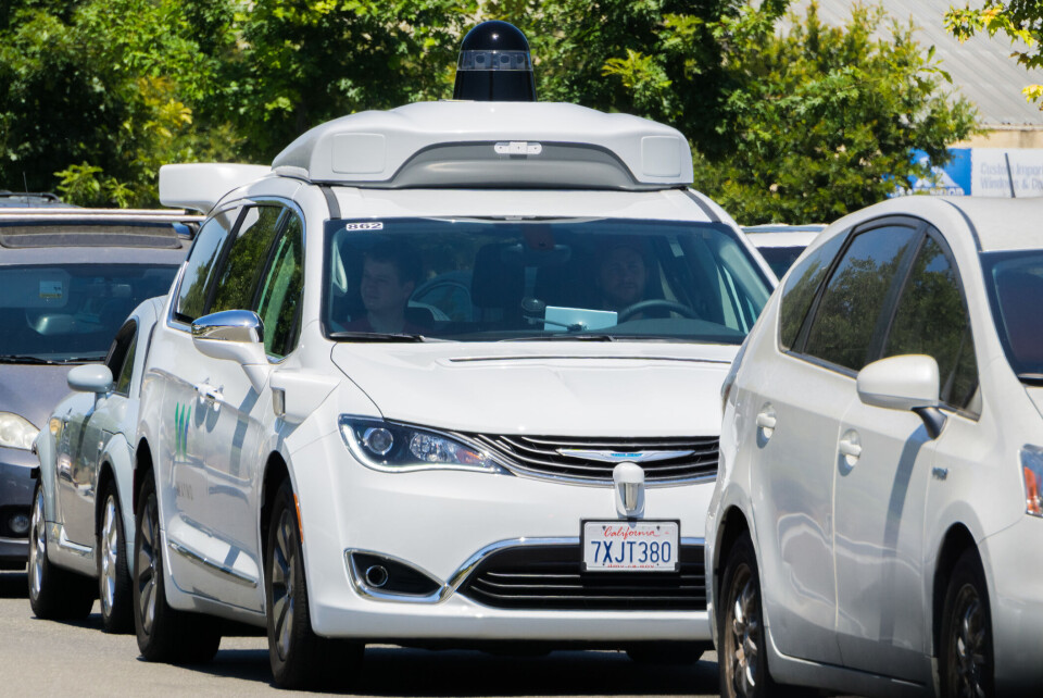 Waymo – Googles selvkjørende bil – ute på testtur i San Fransiscos gater i fjor sommer.