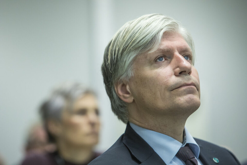 Klima- og miljøminister Ola Elvestuen.