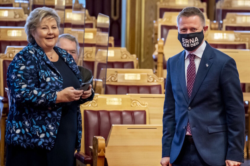 Erna Solberg og Bent Høie begynner nærmeste å fremstå som arrogante når det gjelder koronatiltak. Det er ikke et godt tegn.