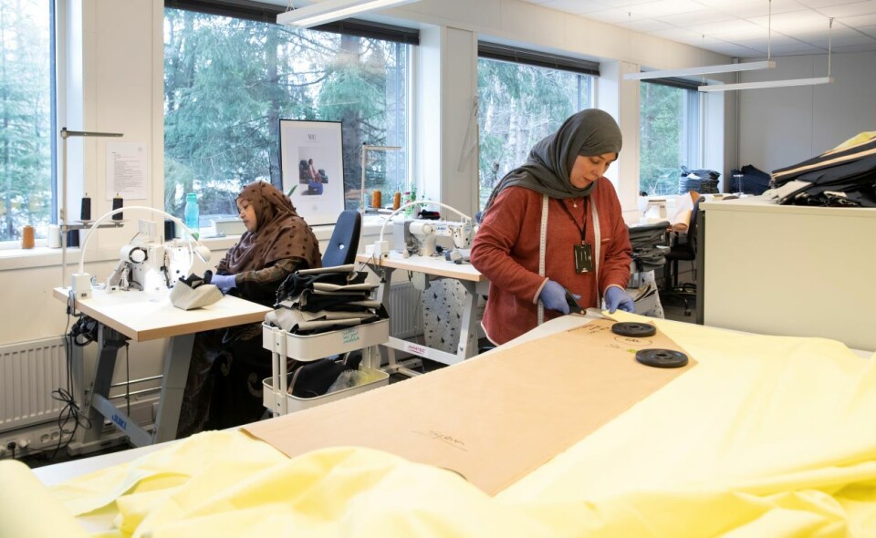 Får skryt av Nav-sjefen. Bedriften Sisters in Business i Asker er et sosialt entreprenørskap som rekrutterer og sysselsetter innvandrerkvinner.