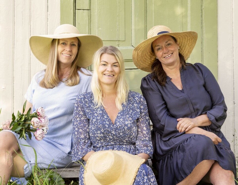 Konseptet Kreftkompasset ble startet i 2018, og herfra har det vanket både mentorprogram, bok og podkast. Bak står Vibeke Borchgrevink, Ida Marie Nilsen og Lotta Våde.