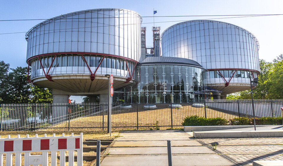 Den europeiske menneskerettsdomstolen (EMD) i Strasbourg.