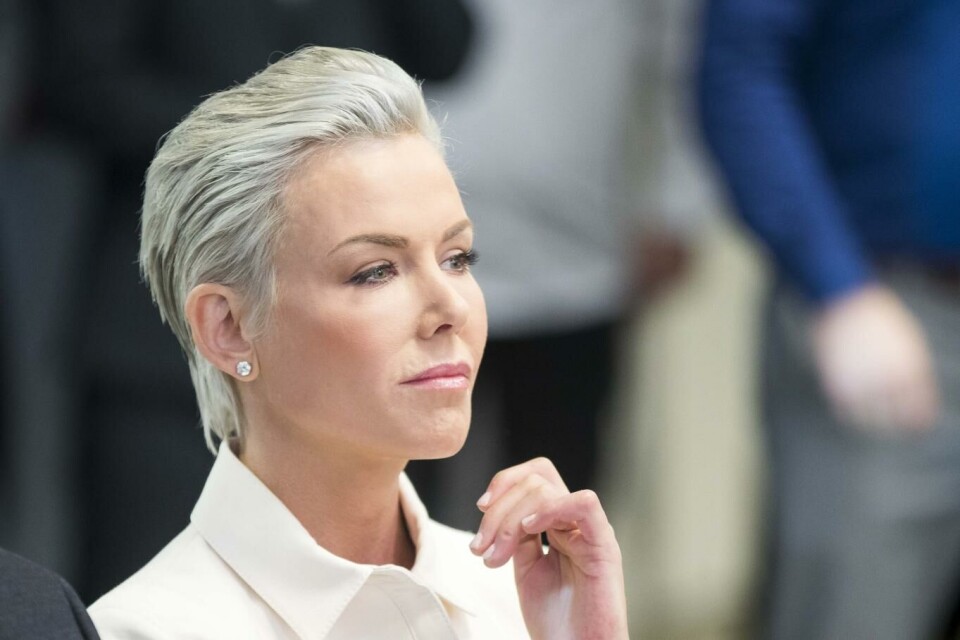 Gunhild Stordalen presenterte den nye EAT-rapporten hos Bama i Oslo denne uka.